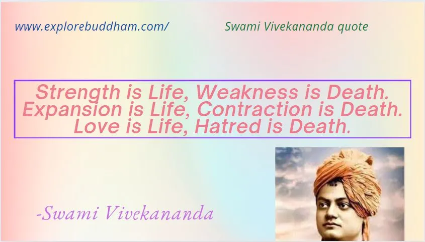 Swami Vivekananda was an influential religious leader, but unlike all the significant figures in religion during his time, he was the only one to be preaching a message of love. This quote, in particular, reflects one of his most essential teachings. You cannot live life just hating, and to move forward, you must learn to love.