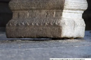 Hundred Years Old Hanging Pillar, Lepakshi, Andhra Pradesh